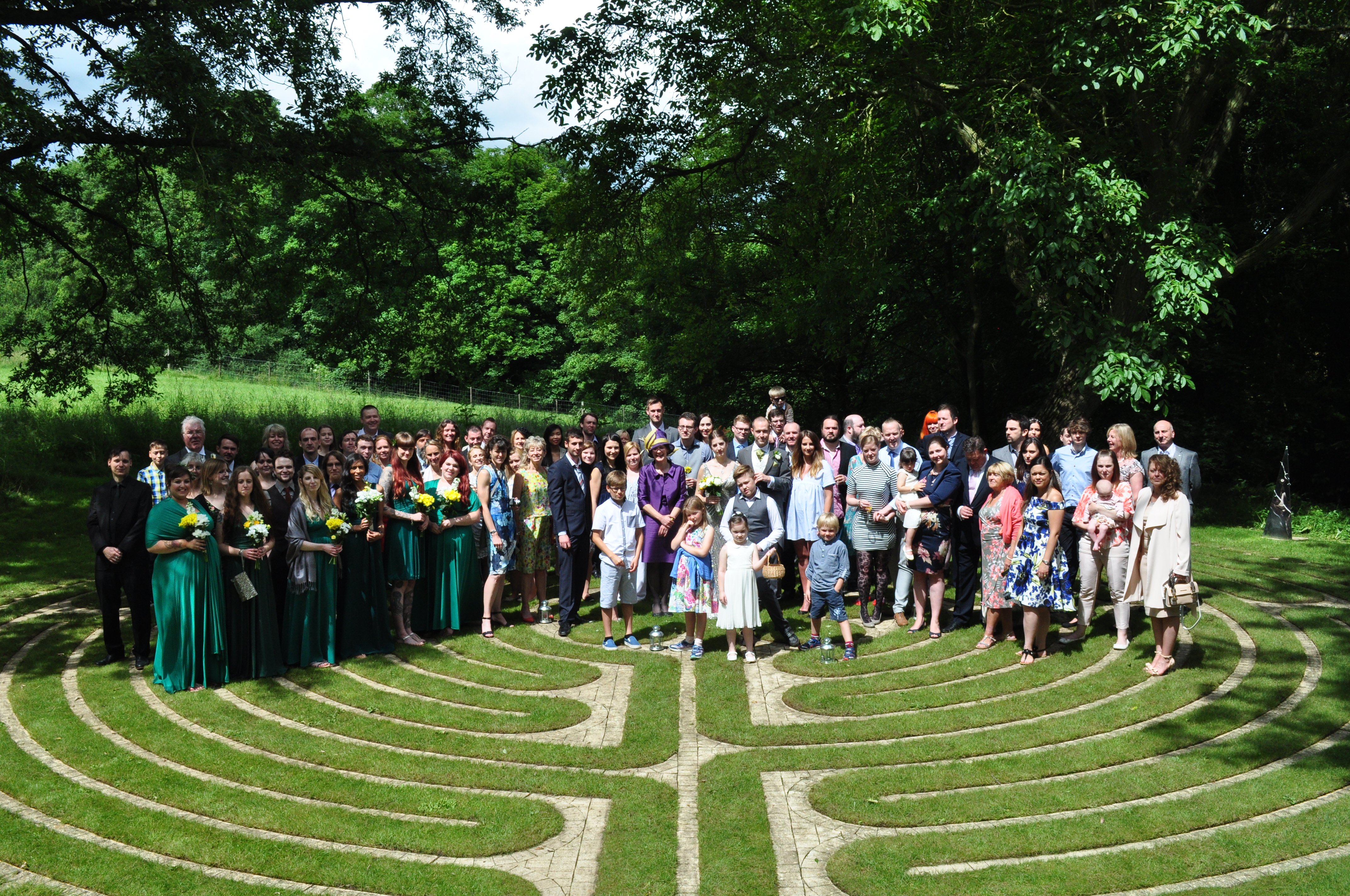 DSC_Guests gather on the Labyrinth