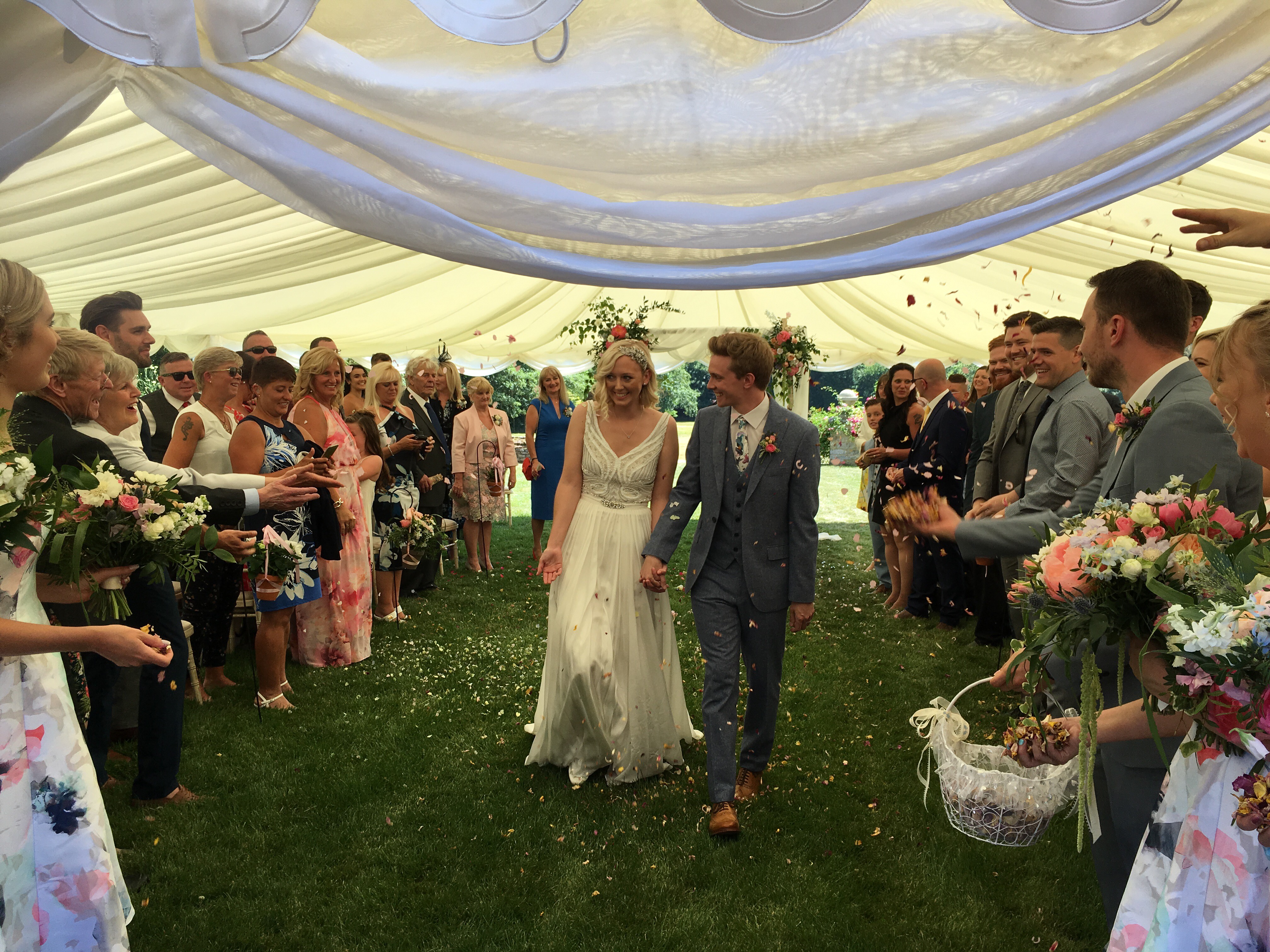 Through the confetti