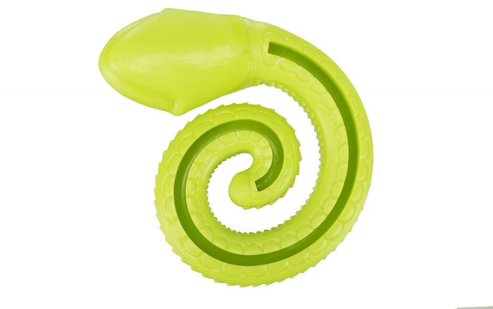 Thumbnail: Serpent à gourmandises enroulé