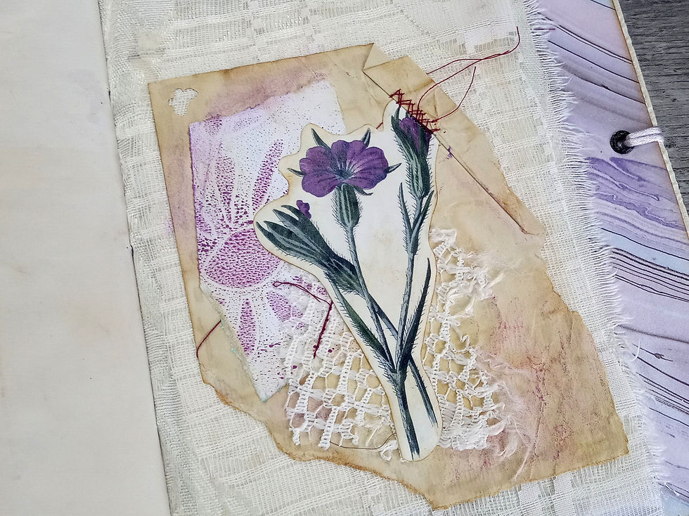 Miniature : "La vie en mauve"