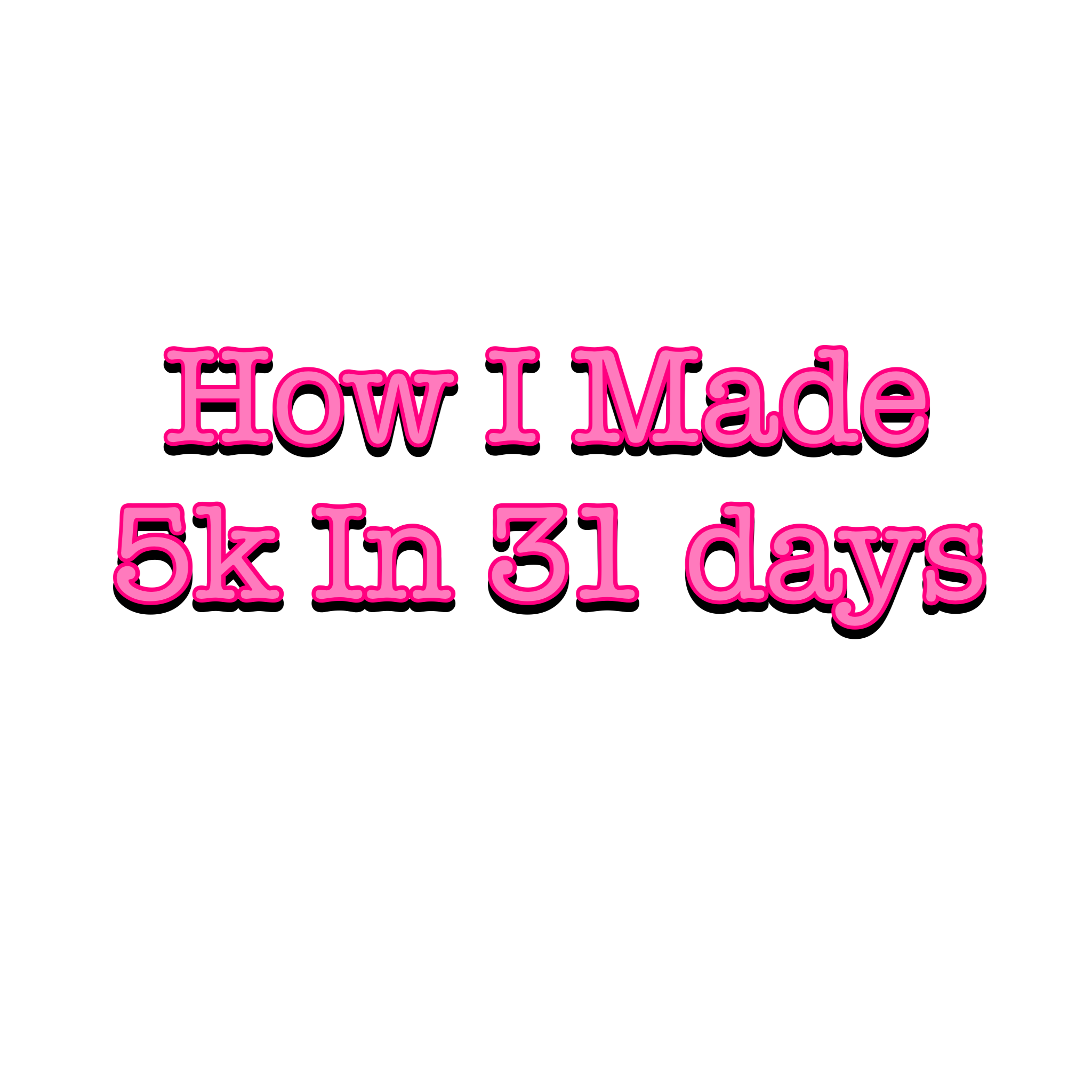 5K In 31 Days