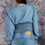 Miniatura: Blusa manga longa com lastex