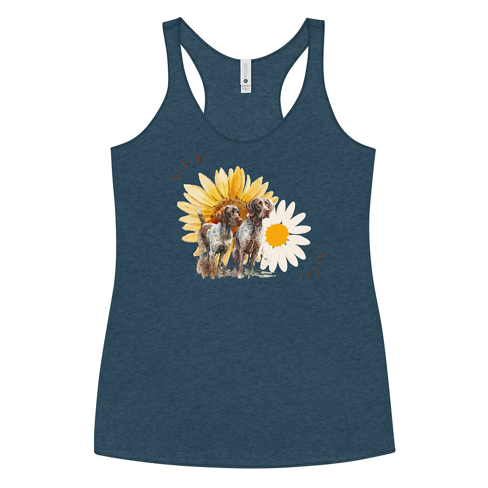 Thumbnail: Women's Racerback Sunflower GSP Tank