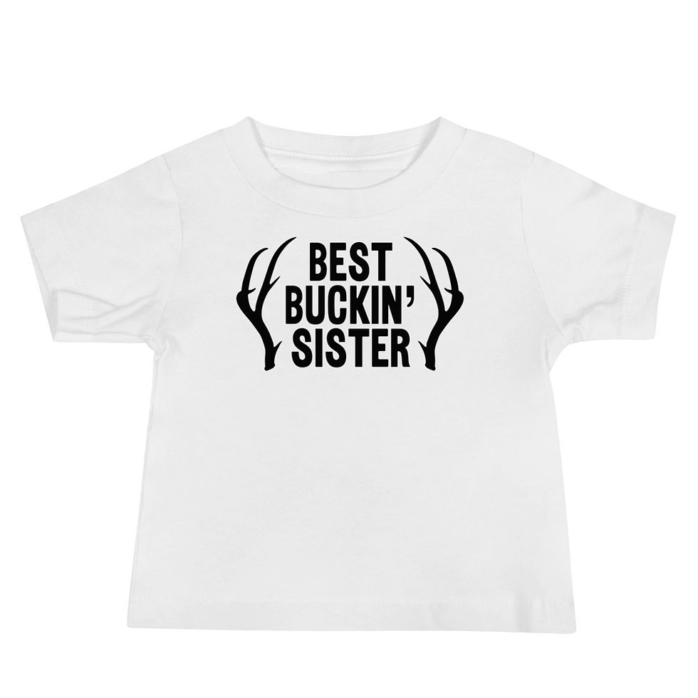 Thumbnail: Baby Best Buckin' Sister Tee
