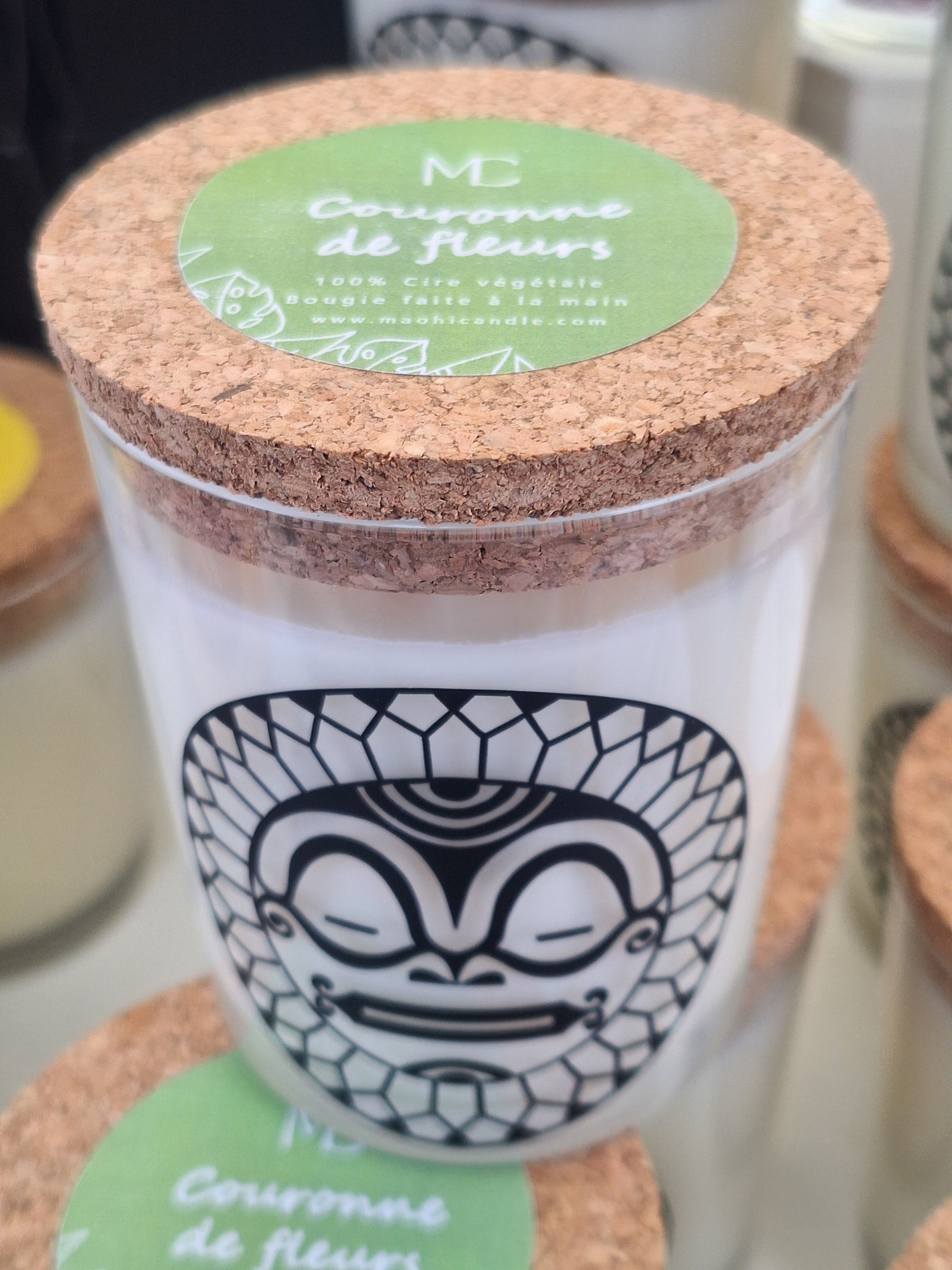 Couronne de Fleurs - Bougie 170gr