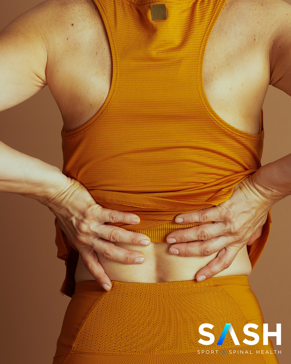 Low back pain affecting daily activities