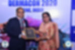 Felicitation at National dermatology conference 2020