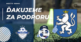 SFA ĎAKUJE MESTU SENEC ZA PODPORU