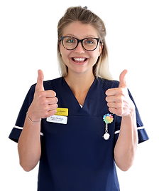Midwife Pip Thumbs Up