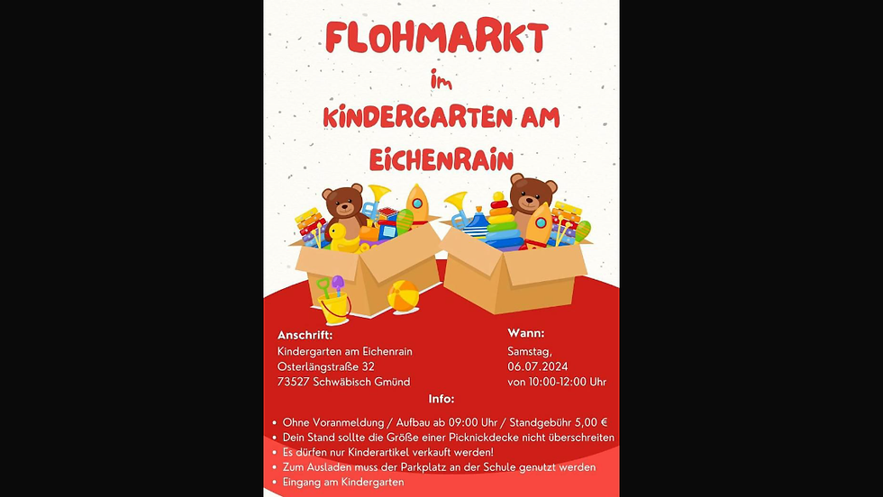 Eichenrain Kinderbedarfsbörse 