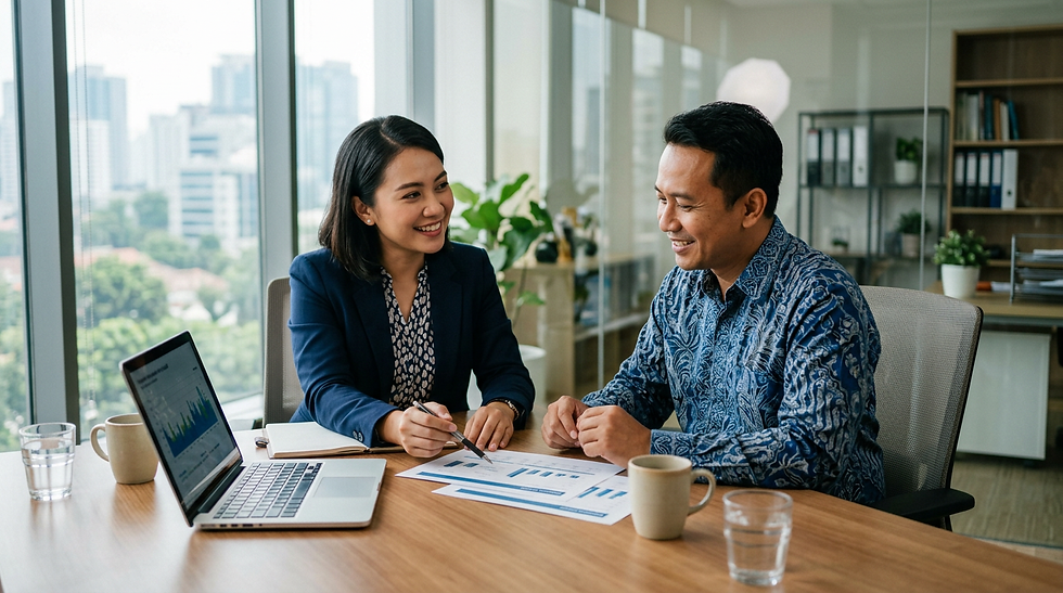 Pendampingan profesional untuk pengelolaan pajak usaha yang lebih tertib dan minim risiko.