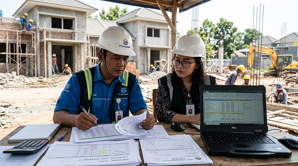 Software akuntansi untuk developer perumahan membantu mengendalikan biaya proyek dan arus kas di lapangan
