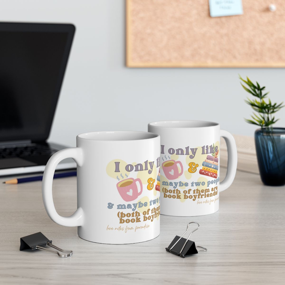 I Only Like Coffee & Books Ceramic Mug 11oz