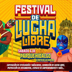 Pachuca realizará Festival de Lucha Libre en Parque Hidalgo