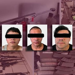 Desarticulan célula delictiva en Tula; decomisan armas, drogas y vehículos