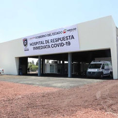 Hidalgo pionero en reconversión de hospitales Covid 19