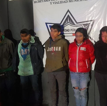 Detienen a 5 personas por asalto a repartidor de comida en Pachuca