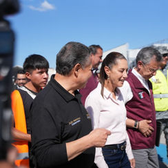 Sheinbaum y Menchaca coordinan atención a zonas afectadas