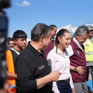 Sheinbaum y Menchaca coordinan atención a zonas afectadas