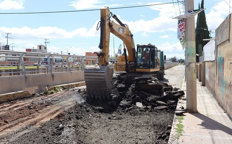 Inicia pavimentación del bulevar Colonias-Santa Catarina