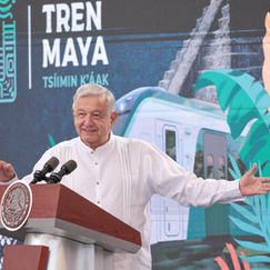 Presidente inaugura primera etapa del Tren Maya