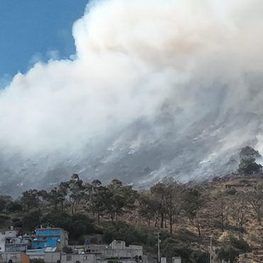 Durante 2026 van 5 incendios en Hidalgo, estima Semarnath más siniestros en comparación con 2025