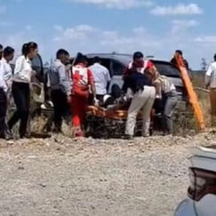 Equipo de Sheinbaum sufre accidente; una persona sin vida