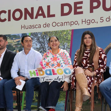 Hidalgo fortalece liderazgo turístico; conmemoran el Día Nacional de los Pueblos Mágicos