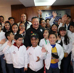 Abren el palco oficial en el Estadio Hidalgo al talento académico y deportivo