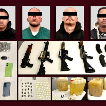 Tras quema de vehículos en región Tula; capturan a 4 presuntos responsables