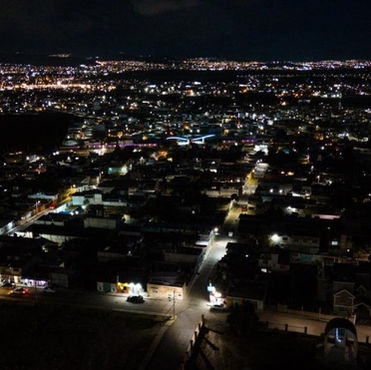 Mejoran alumbrado público en Nopancalco para fortalecer la seguridad