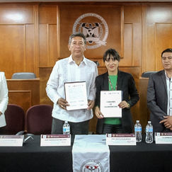 Celebran convenio PIBEH y Universidad de Vizcaya de las Américas