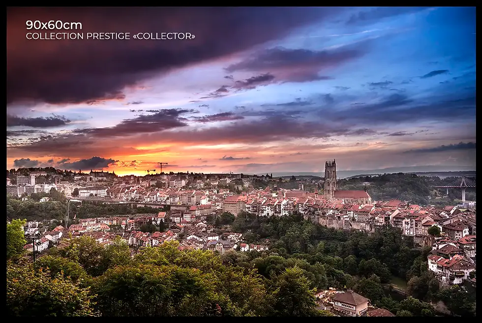Miniature : Tableau Fribourg FribDusk