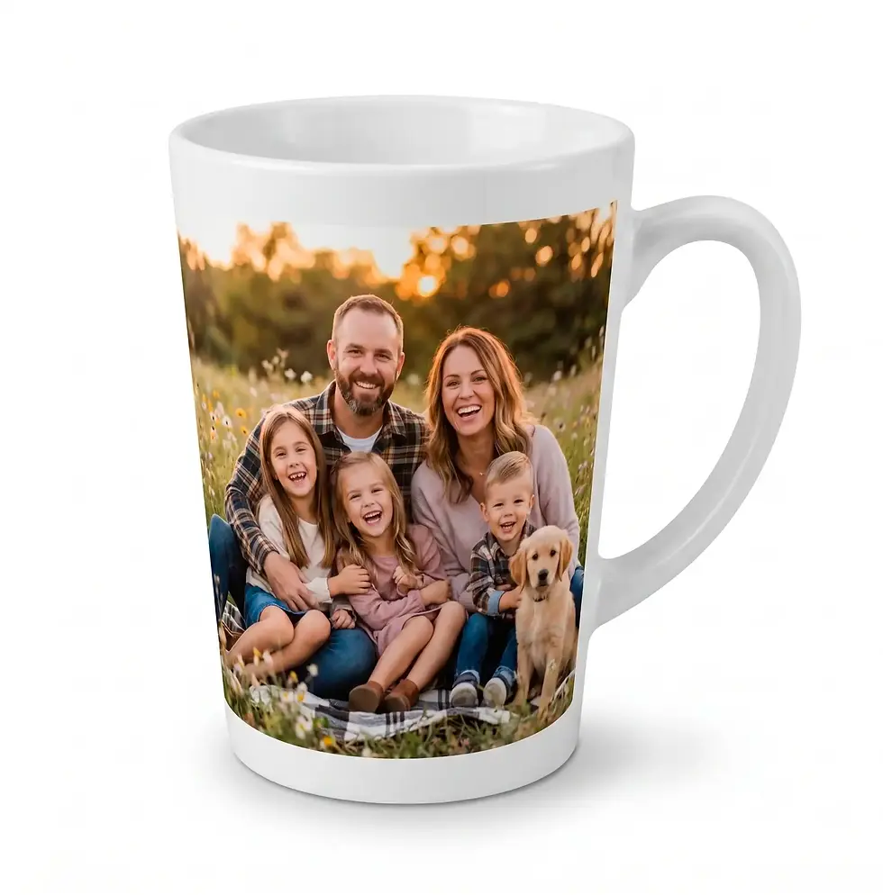 Mug personnalisé CONIQUE 450ml latte machiatto