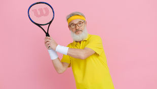 old man sports