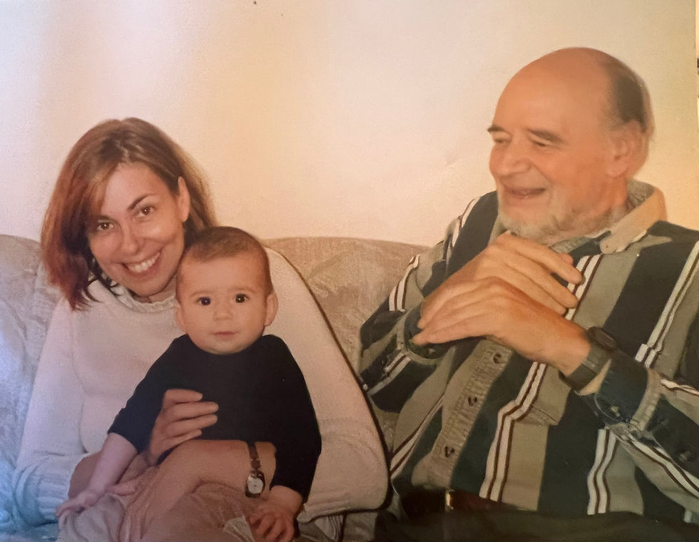 Hilary Sterne and her family