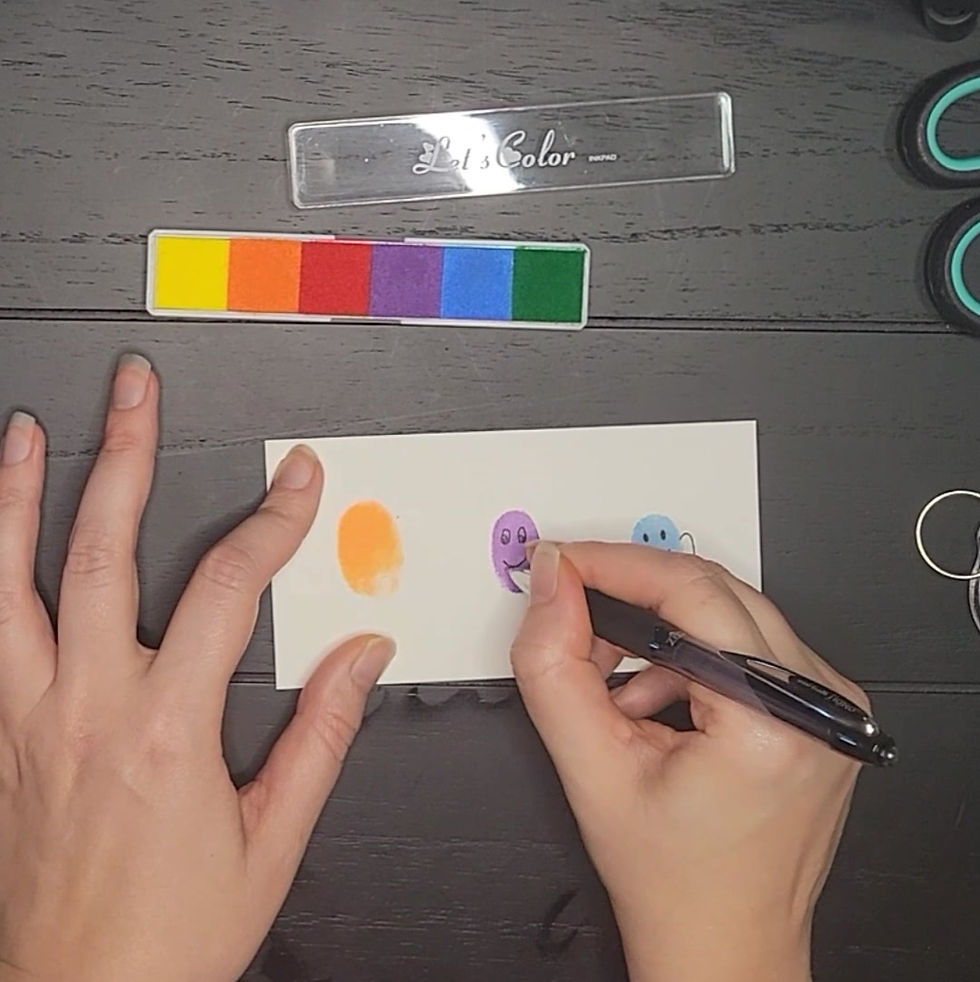 Thumbnail: Fingerprint Art DIY Magnets and Keychain Craft Kit
