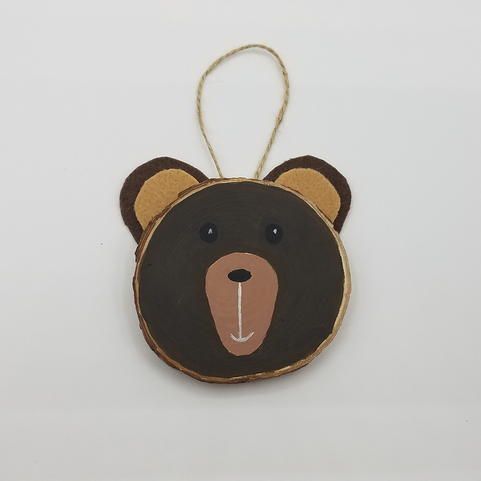 Thumbnail: Woodland Creatures DIY Ornament Craft Kit, Traditional Design