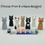 Thumbnail: DIY Cat Painting Craft Kit, Animal Peg Dolls
