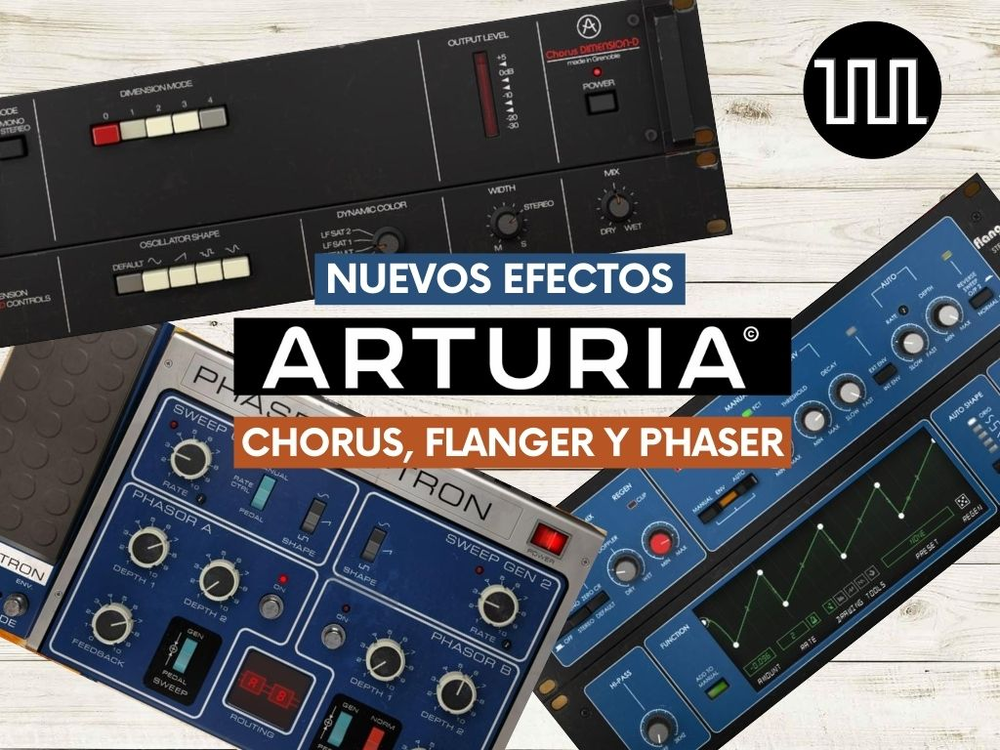 Los 3 nuevos efectos que presenta Arturia para su colección Chorus