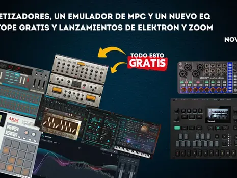 6 sintetizadores, un emulador de MPC y un nuevo EQ de Izotope GRATIS y lanzamientos de Elektron y Zoom