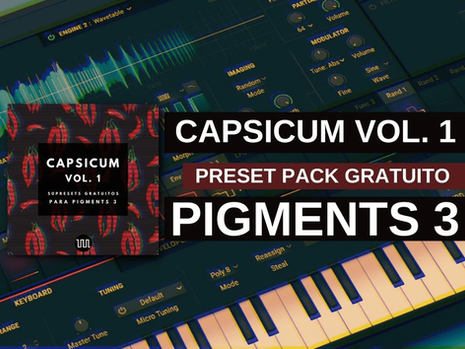 Descarga GRATIS este pack con 50 presets para Pigments de Arturia