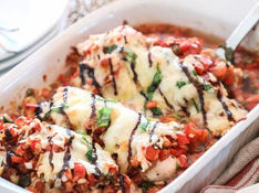 Yummy (and Easy!) Bruschetta Chicken