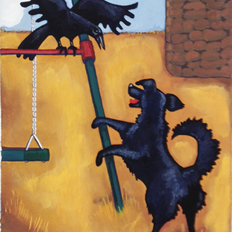 Gouache on Paper, 1994
In the collection of Lisa Hull
