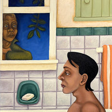 "Eventide" oil on canvas, 24" x 30"