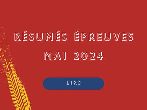 Mai 2024 - Résumés épreuves
