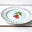 Thumbnail: Shabby chic cherry plates in white glazed porcelain