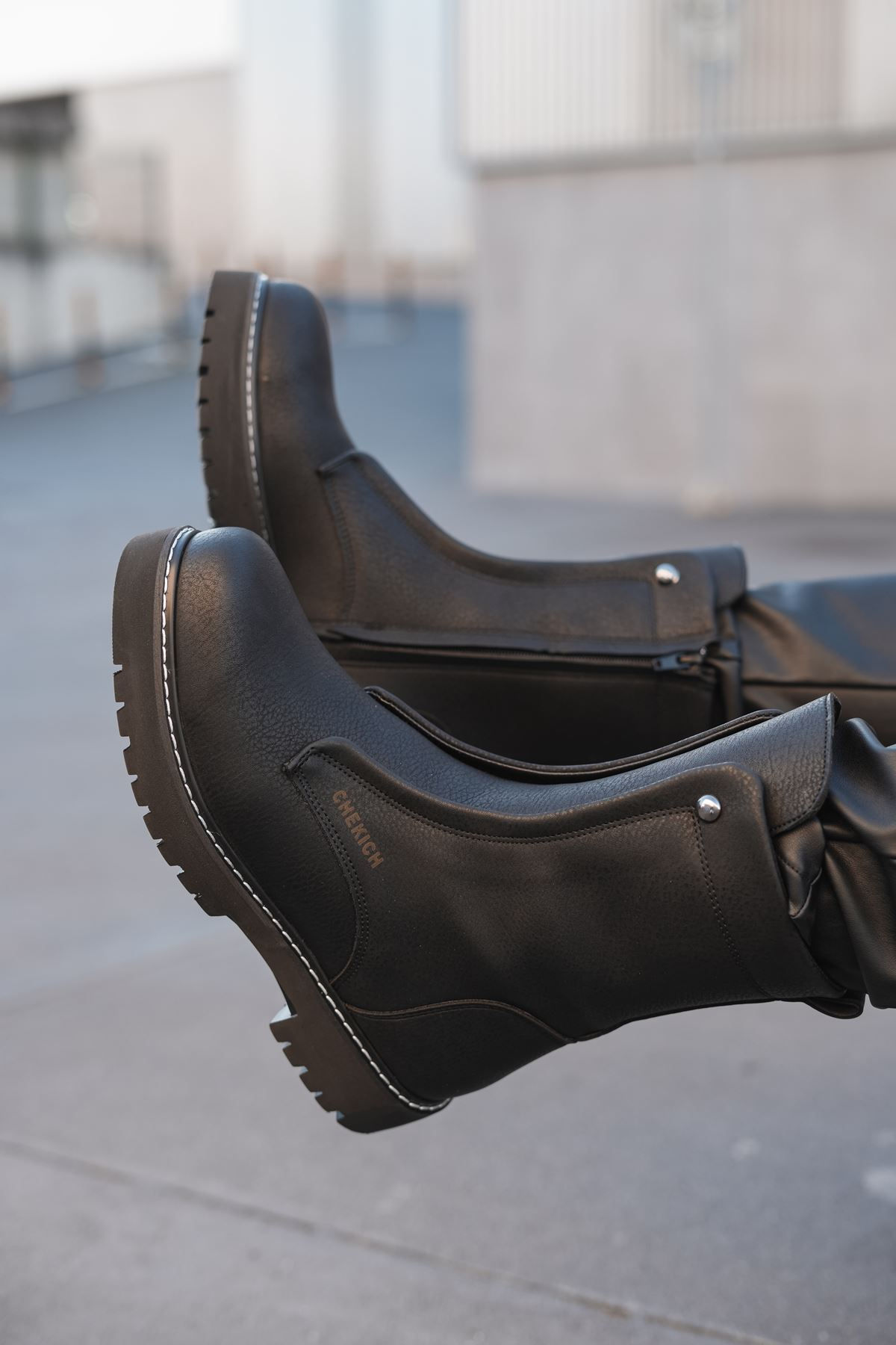 Chekich Black Boot