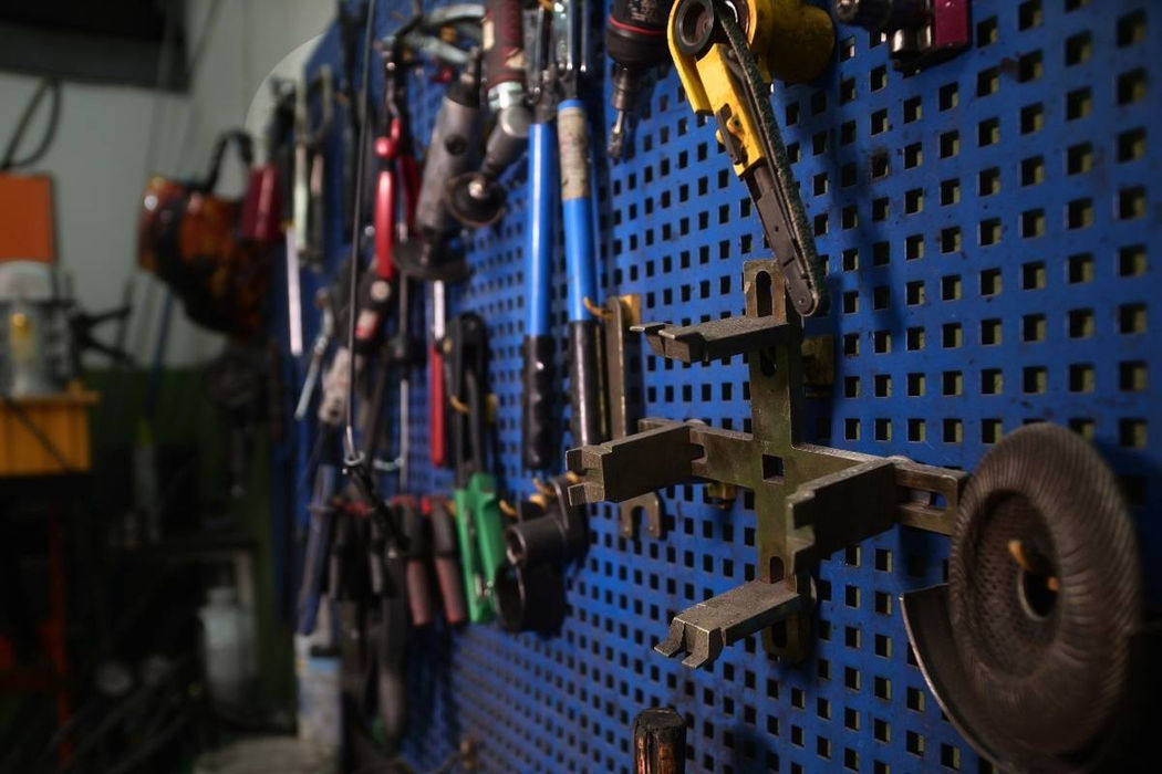 Innanrými verkstæðisins