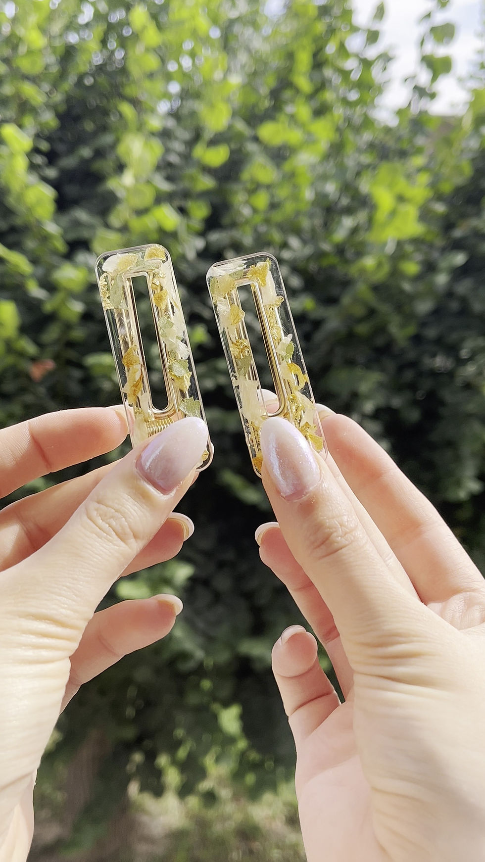 Miniature : Paire de barrettes à cheveux